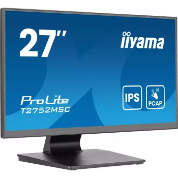 iiyama ProLite T2752MSC-B1AG Monitor per computer 68,6 cm (27 inch) 1920 x 1080 Pixel Full HD LED touchscreen nero