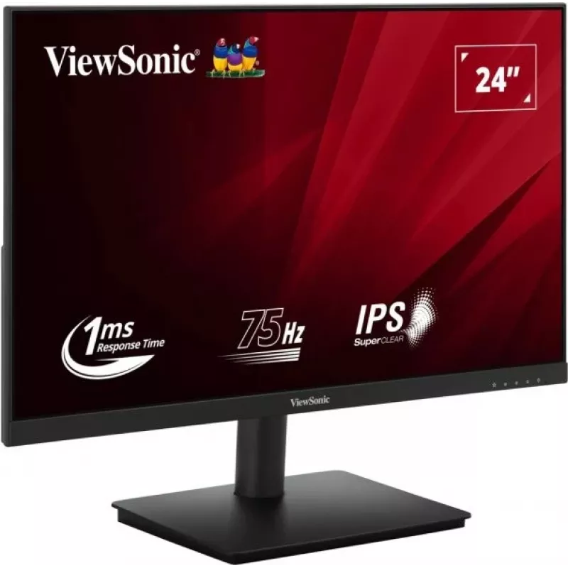 Viewsonic VA VA240-H-2 Monitor per computer 60,5 cm (23,8 inch) 1920 x 1080 Pixel Full HD LED nero