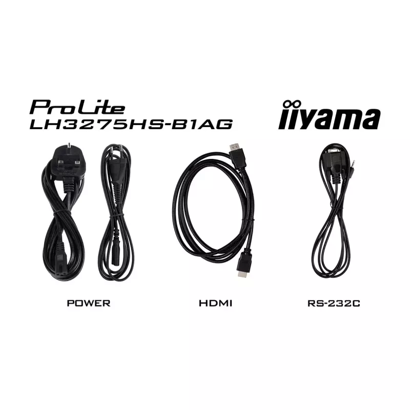 Schermo piatto digital signage iiyama LH3275HS-B1AG 32