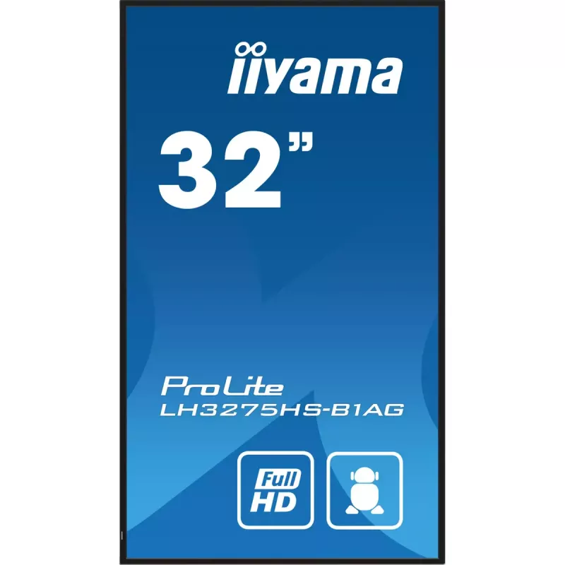 Schermo piatto digital signage iiyama LH3275HS-B1AG 32
