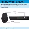 HP 725 Set tastiera e mouse wireless multi-dispositivo ricaricabile