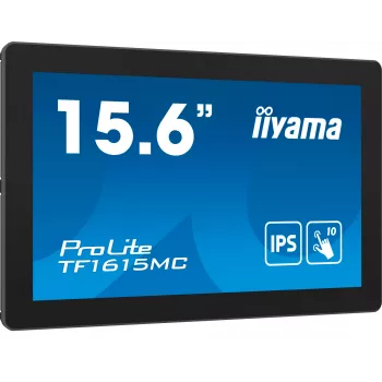 iiyama ProLite TF1615MC-B1 Monitor per computer 39,6 cm (15,6 inch) 1920 x 1080 pixel Full HD touchscreen nero