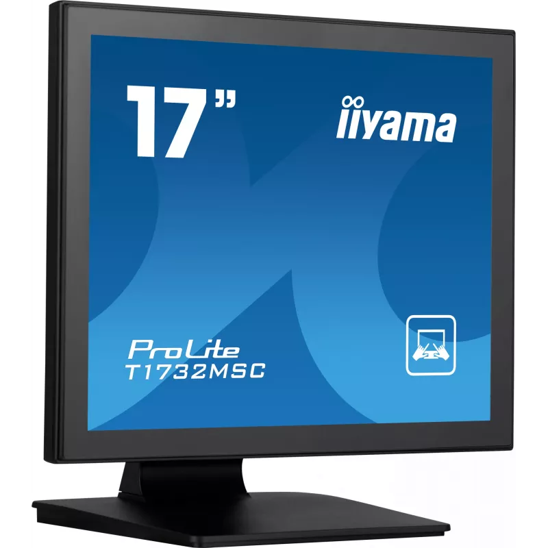 iiyama ProLite Monitor per computer 43,2 cm (17 inch) 1280 x 1024 pixel LED touchscreen da tavolo nero
