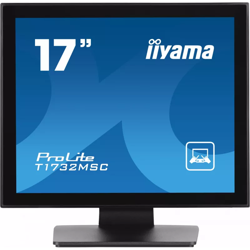 iiyama ProLite Monitor per computer 43,2 cm (17 inch) 1280 x 1024 pixel LED touchscreen da tavolo nero