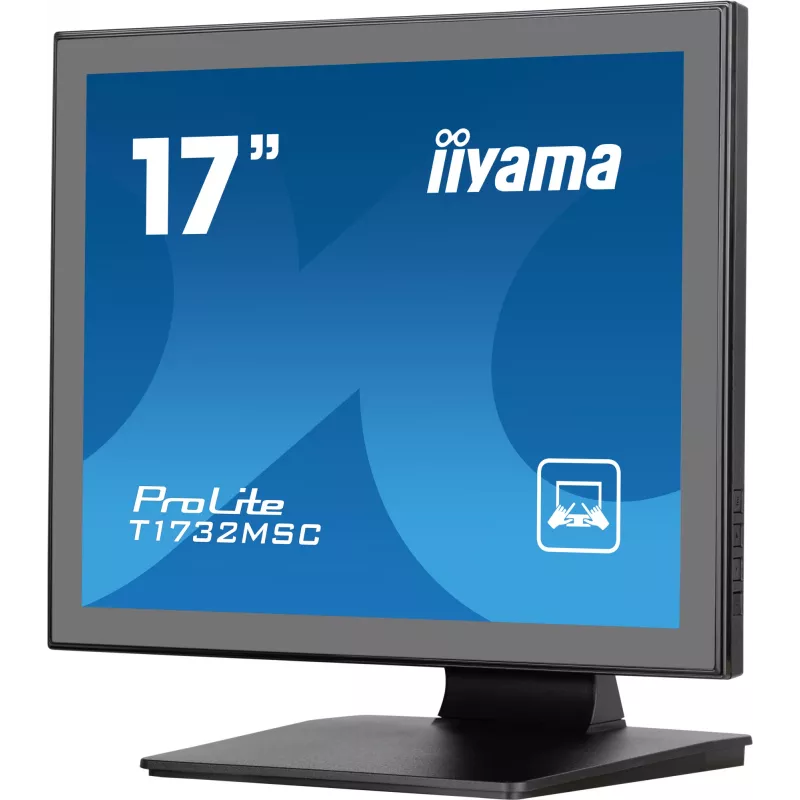 iiyama ProLite Monitor per computer 43,2 cm (17 inch) 1280 x 1024 pixel LED touchscreen da tavolo nero