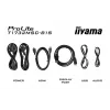 iiyama ProLite Monitor per computer 43,2 cm (17 inch) 1280 x 1024 pixel LED touchscreen da tavolo nero