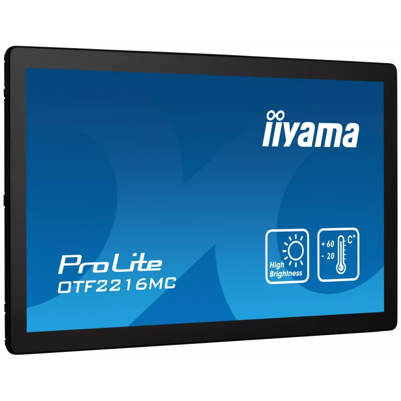 iiyama OTF2216MC-B1 Monitor per computer 54,6 cm (21,5 inch) 1920 x 1080 pixel Full HD LCD touchscreen nero
