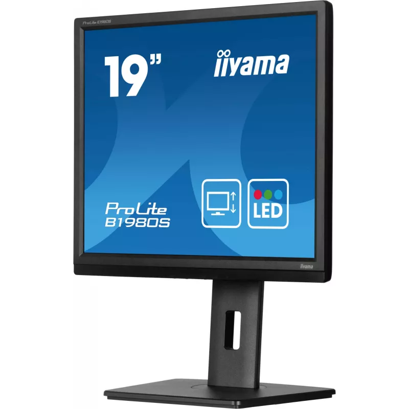 iiyama ProLite B1980S-B1 Monitor per computer 48,3 cm (19 inch) 1280 x 1024 pixel VGA LED nero