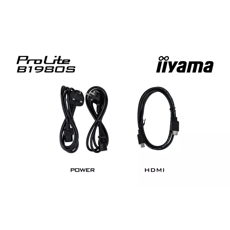 iiyama ProLite B1980S-B1 Monitor per computer 48,3 cm (19 inch) 1280 x 1024 pixel VGA LED nero