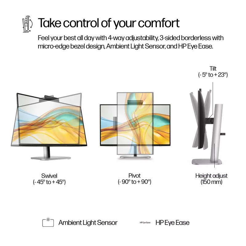 HP Series 5 Pro Monitor per conferenze 23,8