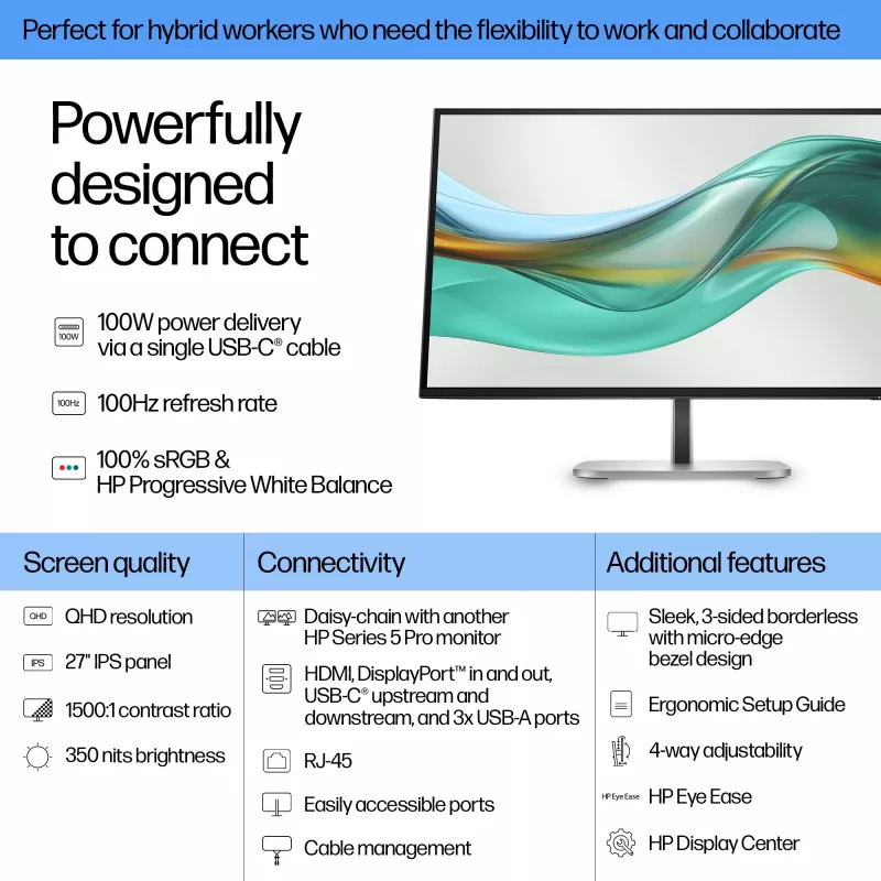 HP Series 5 Pro Monitor 27