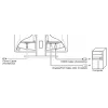 iiyama ProLite B1980S-W1 Monitor per computer 48,3 cm (19 inch) 1280 x 1024 pixel SVGA LED bianco