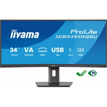 iiyama ProLite XCB3494WQSU-B1 Monitor per computer 86,4 cm (34
