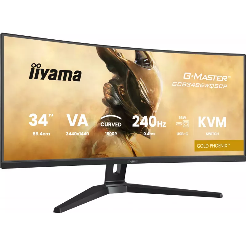 iiyama G-MASTER GCB3486WQSCP-B1 Monitor per computer 86,4 cm (34 inch) 3440 x 1440 pixel UltraWide Quad HD nero