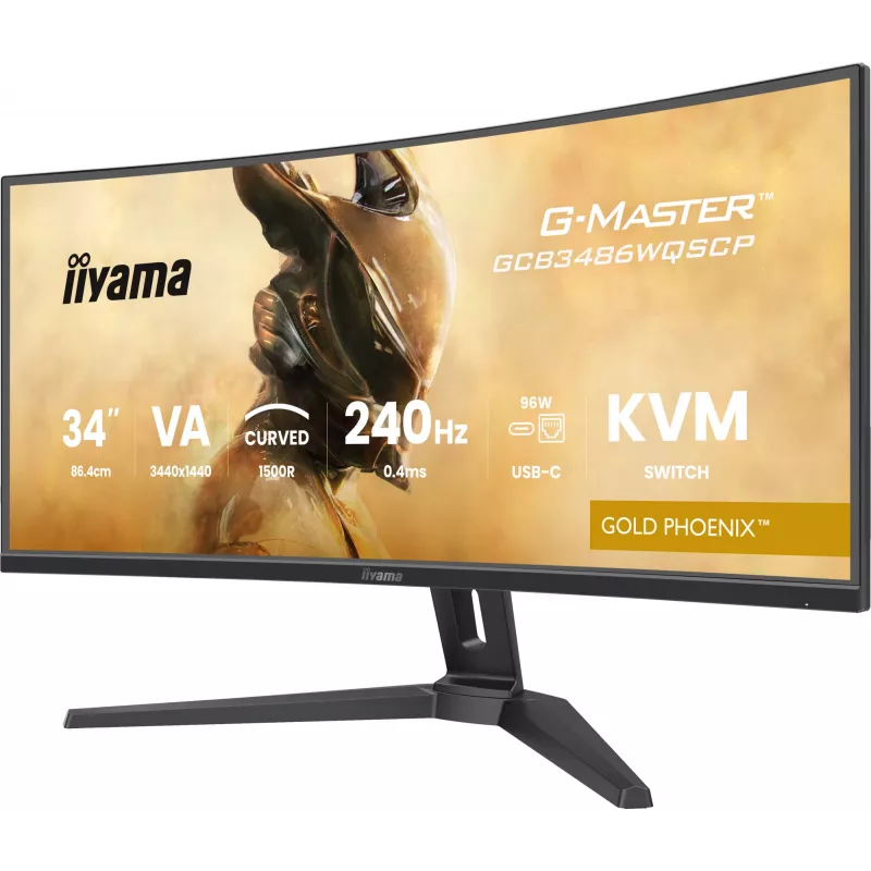 iiyama G-MASTER GCB3486WQSCP-B1 Monitor per computer 86,4 cm (34 inch) 3440 x 1440 pixel UltraWide Quad HD nero