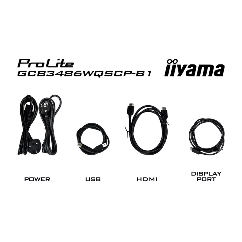 iiyama G-MASTER GCB3486WQSCP-B1 Monitor per computer 86,4 cm (34 inch) 3440 x 1440 pixel UltraWide Quad HD nero