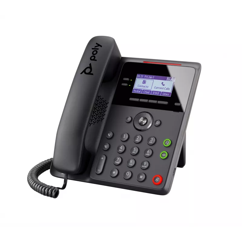 Telefono IP POLY Edge B10/20/30 Alimentatore 5V/1A Cornetta con filo