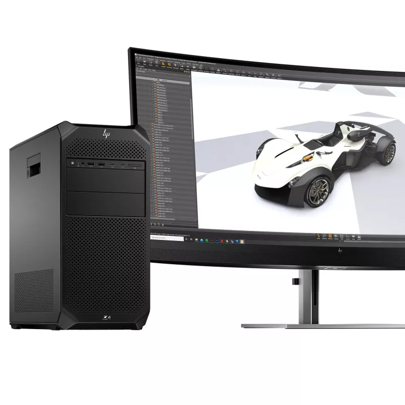 HP Z4 G5 workstation, Intel Xeon W3-2535, 64 GB, SSD da 1 TB, NVIDIA RTX 4000 Ada, Windows 11 Pro