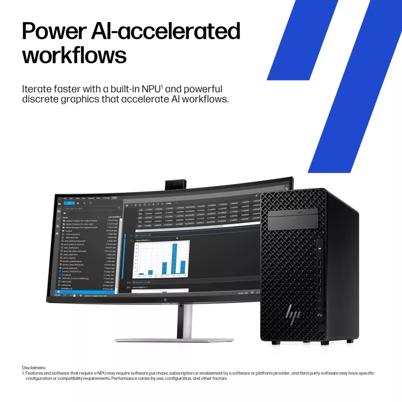 HP Z2 Tower G1i Intel Core Ultra 5 245 16 GB DDR5-SDRAM Windows 11 Pro Workstation workstation AI, PC AI