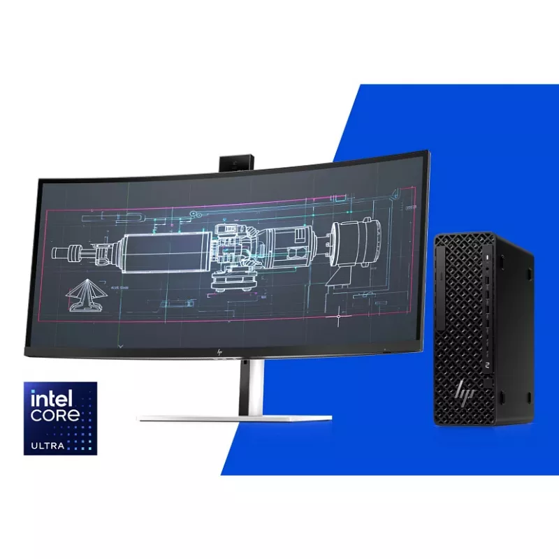 HP Z2 SFF G1i Intel Core Ultra 7 265K 32 GB DDR5-SDRAM NVIDIA RTX A400 Windows 11 Pro Workstation workstation AI, PC AI
