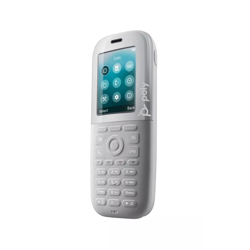 Telefono cordless DECT POLY Rove 40 identificativo chiamante display 2,4