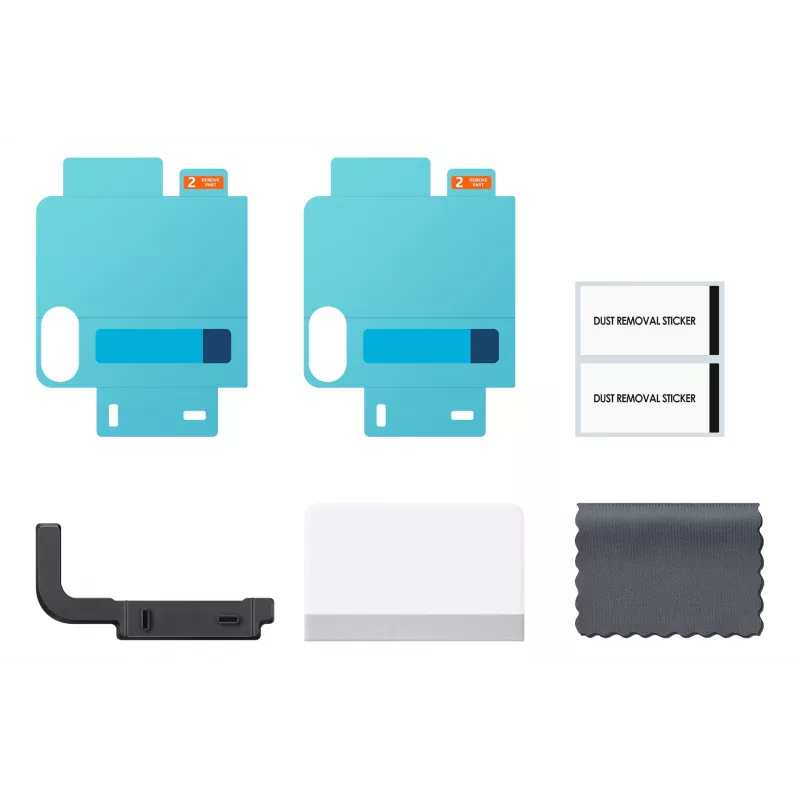 Pellicola antiriflesso Samsung, Samsung, Galaxy Z Flip7, trasparente, 2 pz.