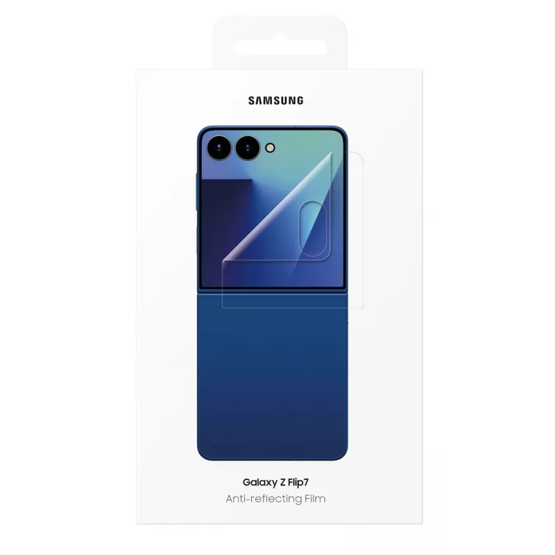 Pellicola antiriflesso Samsung, Samsung, Galaxy Z Flip7, trasparente, 2 pz.