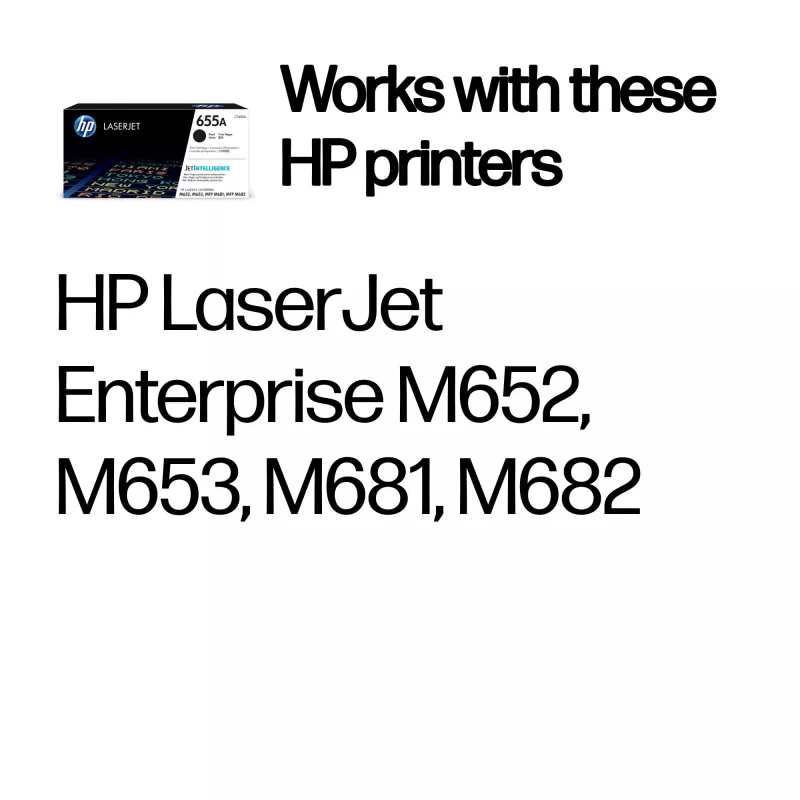 Cartuccia toner originale HP 655A LaserJet nero, 12500 pagine, nero, 1 pz.