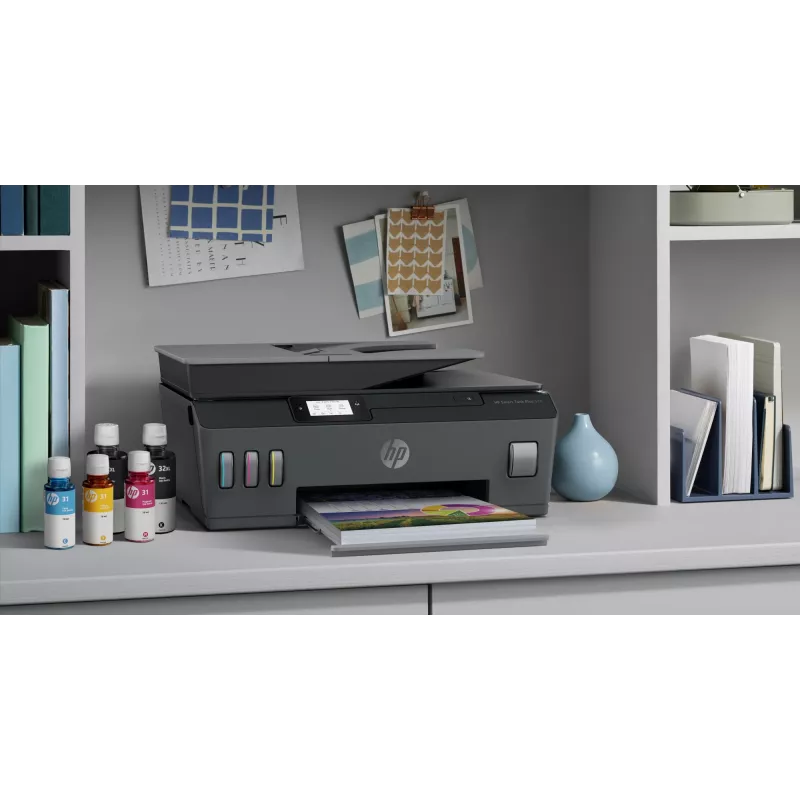 HP Smart Tank Plus 570 stampante all-in-one wireless a colori, copiatrice, scanner