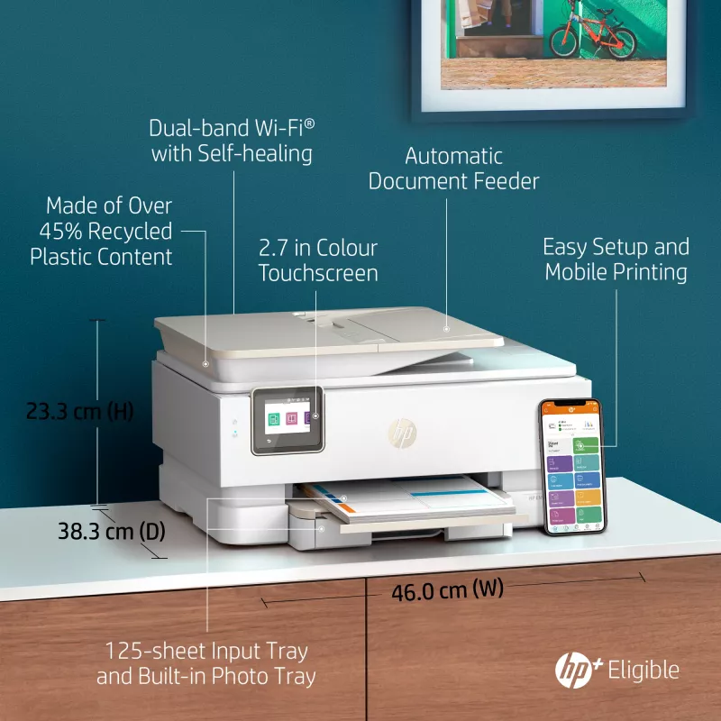 HP ENVY Inspire 7920e stampante all-in-one wireless a colori, Instant Ink; copiatrice, scanner