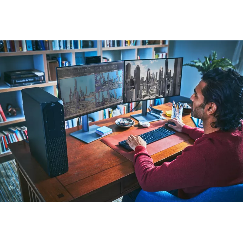 HP Z24q G3 display QHD, 60,5 cm (23,8 pollici), 2560 x 1440 pixel, Quad HD, LCD, 5 ms, argento
