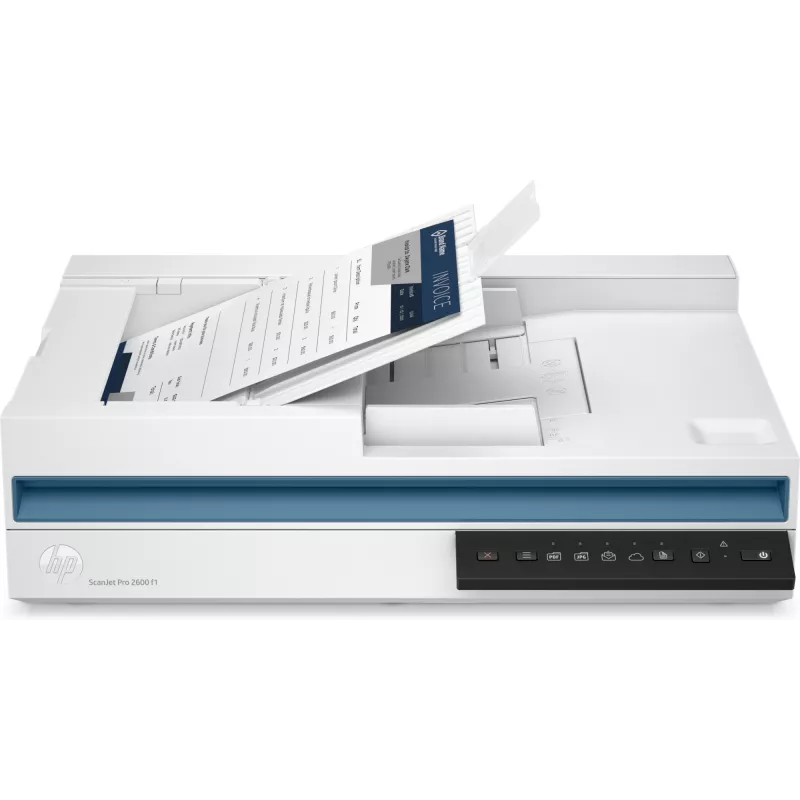 HP Scanjet Pro 2600 f1 scanner piano e ADF 600 x 600 DPI A4 bianco