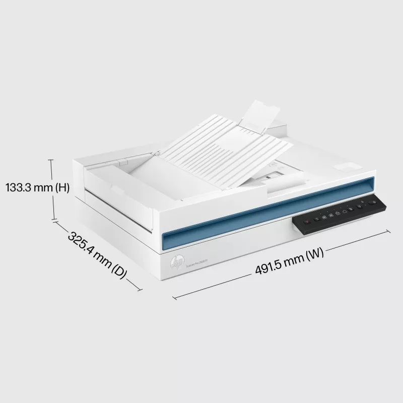 HP Scanjet Pro 2600 f1 scanner piano e ADF 600 x 600 DPI A4 bianco