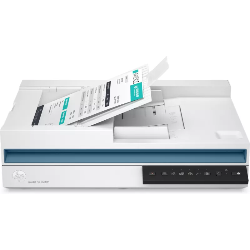 HP Scanjet Pro 3600 f1 scanner piano e ADF 1200 x 1200 DPI A4 bianco