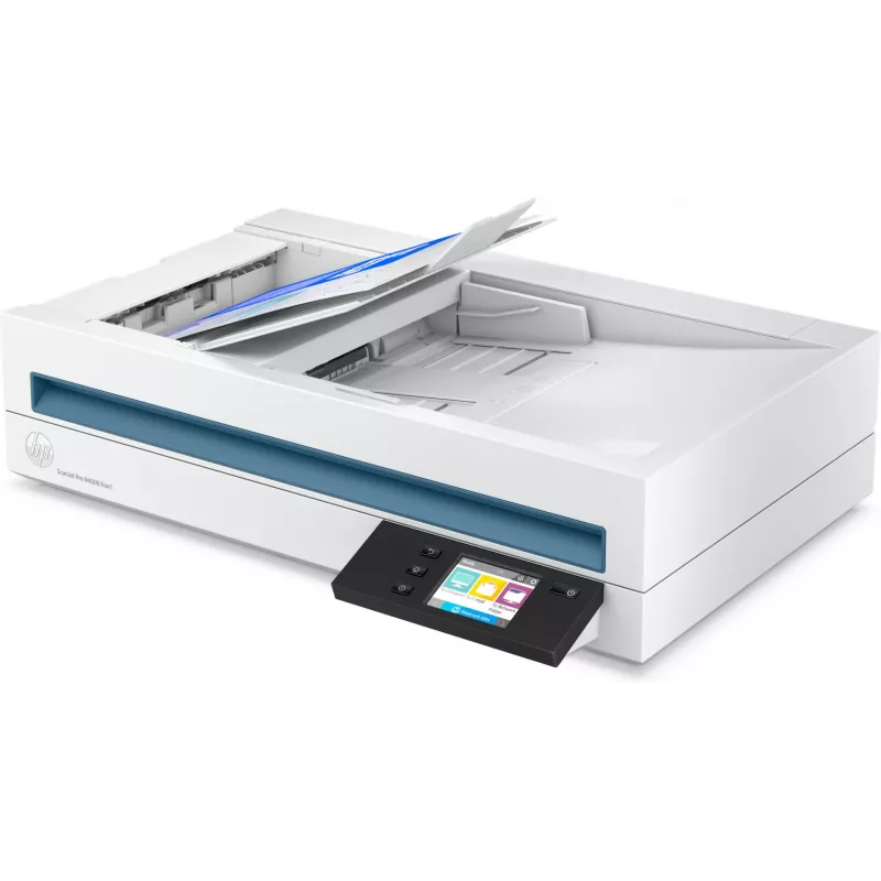 HP Scanjet Pro N4600 fnw1 scanner piano e ADF 1200 x 1200 DPI A5 bianco