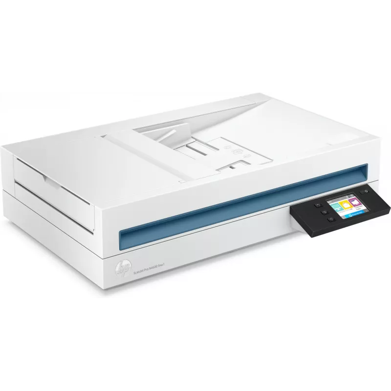 HP Scanjet Pro N4600 fnw1 scanner piano e ADF 1200 x 1200 DPI A5 bianco