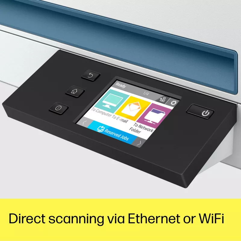 HP Scanjet Pro N4600 fnw1 scanner piano e ADF 1200 x 1200 DPI A5 bianco