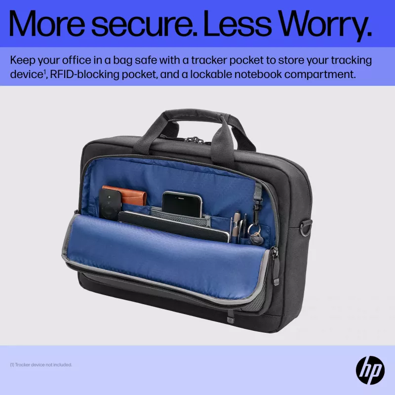 HP Renew Executive borsa per laptop 16 pollici, borsa messenger