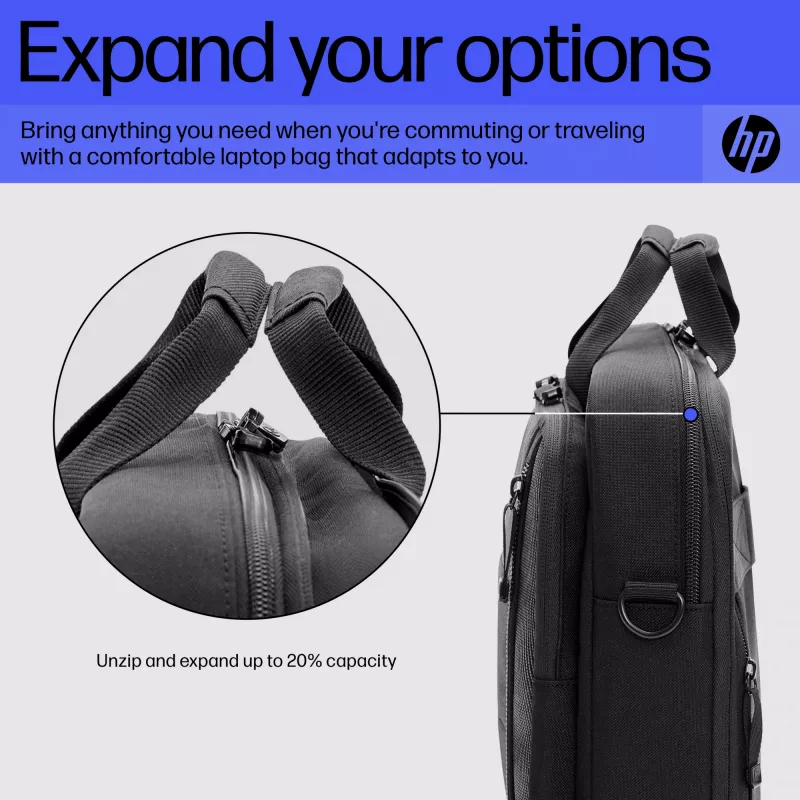HP Renew Executive borsa per laptop 16 pollici, borsa messenger