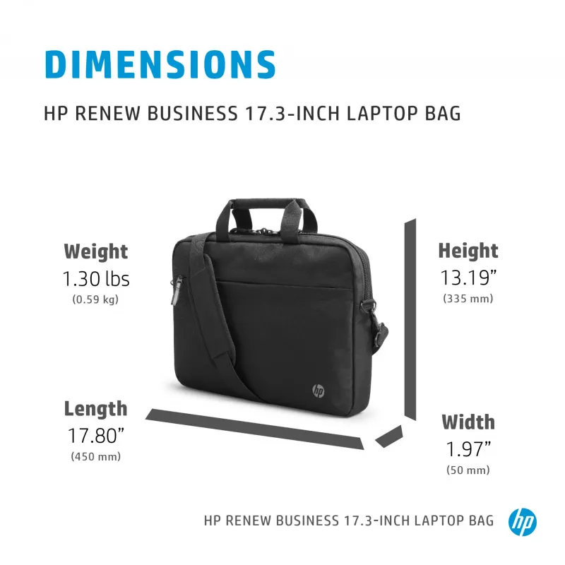 HP Renew Business borsa per laptop 17,3 pollici
