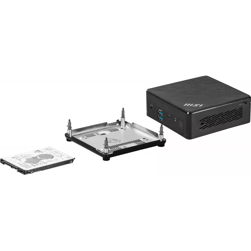 MSI Cubi 5 12M-022BDE mini PC 0,66L nero i3-1215U