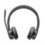HP Poly Voyager 4320 cuffie USB-A certificate Microsoft Teams + dongle BT700-D