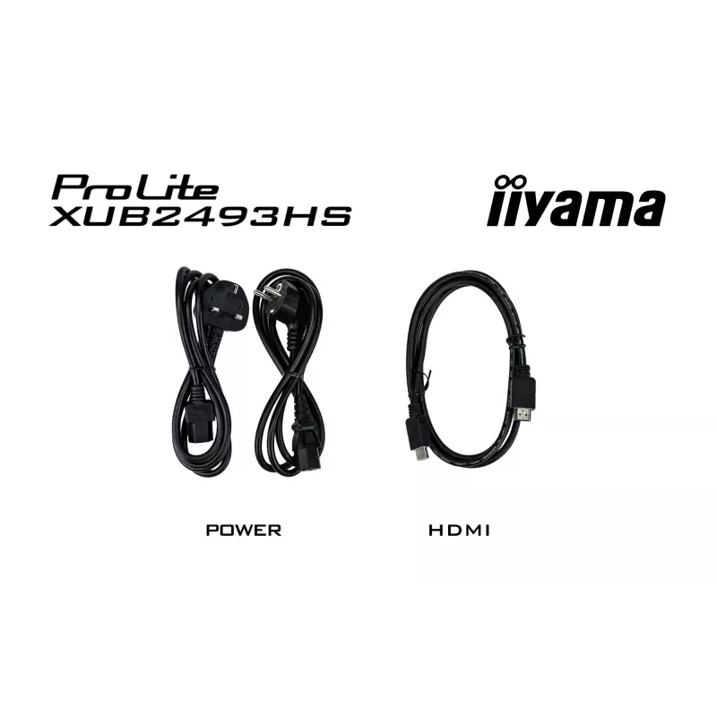 iiyama ProLite XUB2493HS-B6 monitor per computer 60,5 cm (23,8