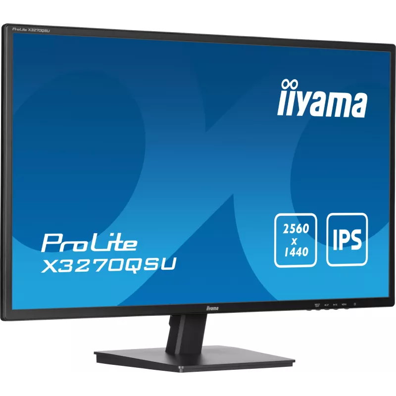 iiyama ProLite X3270QSU-B1 monitor per computer 80 cm (31,5 inch) 2560 x 1440 pixel Wide Quad HD LED nero