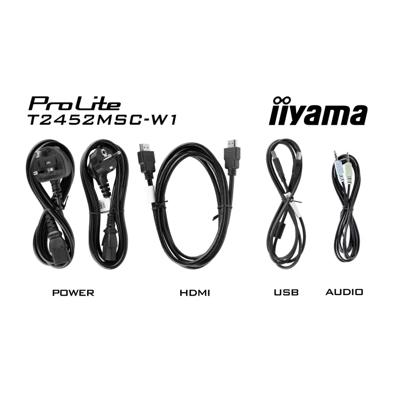 iiyama ProLite T2452MSC-W1 monitor per computer 61 cm (24