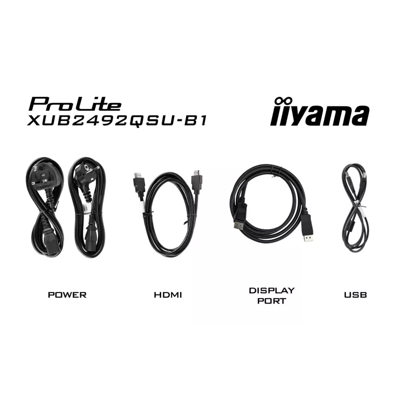 iiyama ProLite XUB2492QSU-B1 monitor per computer 60,5 cm (23,8