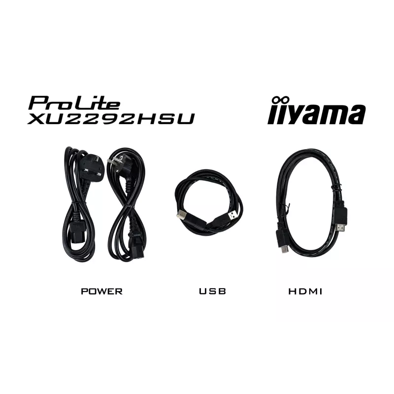 iiyama ProLite XU2292HSU-B6 monitor per computer 54,6 cm (21,5 inch) 1920 x 1080 pixel Full HD LED nero