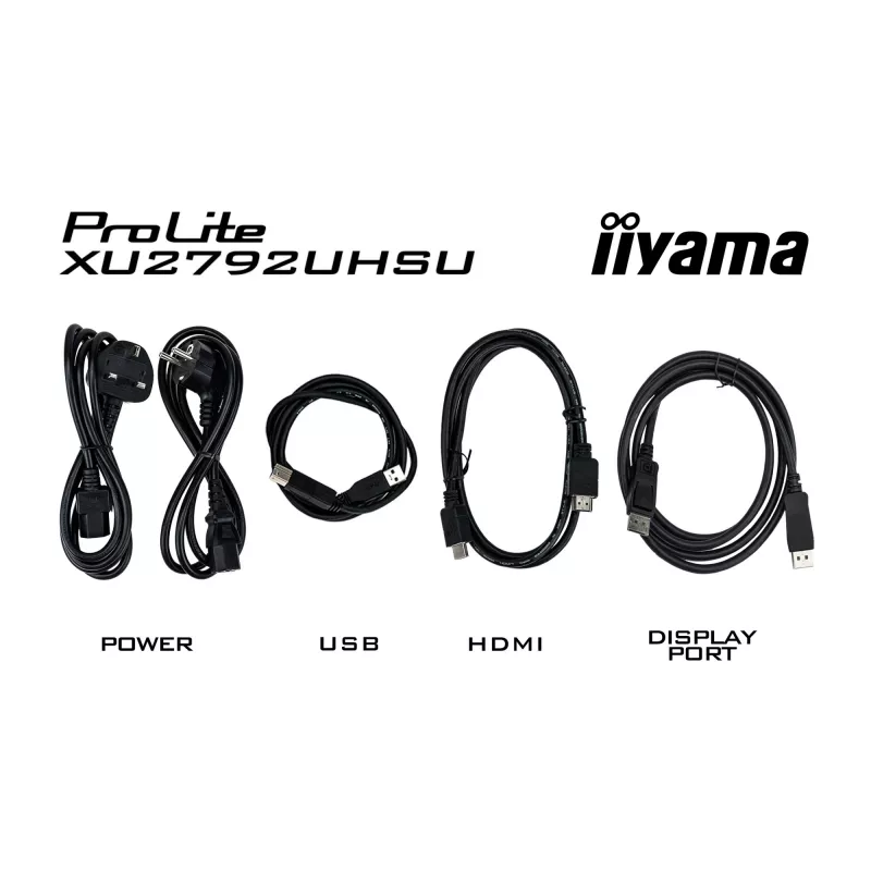 iiyama ProLite XU2792UHSU-B6 monitor per computer 68,6 cm (27 inch) 3840 x 2160 pixel 4K Ultra HD LED nero