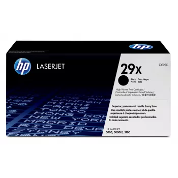 HP 29X cartuccia toner LaserJet originale nero ad alto rendimento 1 pezzo