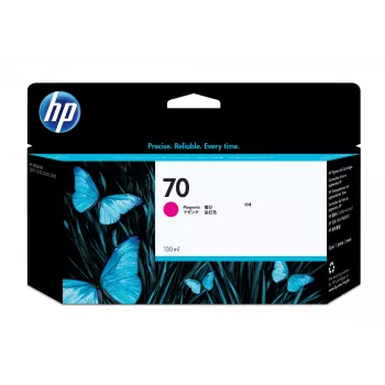 HP 70 Cartuccia d'inchiostro DesignJet Magenta da 130 ml